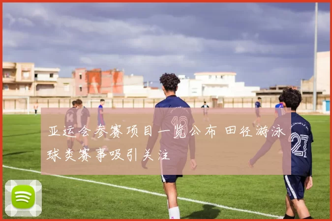 亚运会参赛项目一览公布 田径游泳球类赛事吸引关注